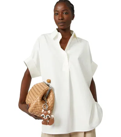 Max Mara Weekend Ardea White Shirt In White