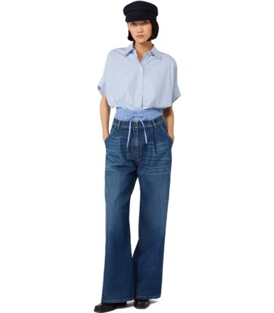 Max Mara Weekend Ortels Blue Jeans In Brown