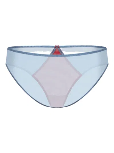 Zhilyova Asteria Mesh-panel Briefs In Multi