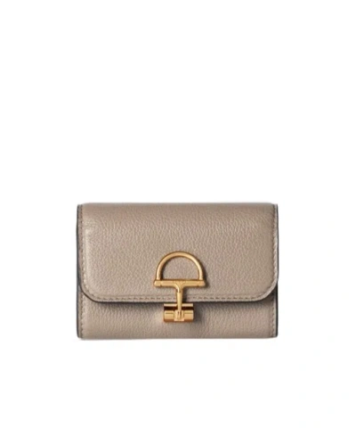 Gucci Softbit Card Case In Brown