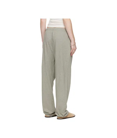 Essentials Drawstring-cuffed Sweatpants In Gray