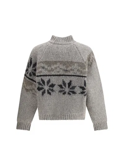 Magliano Norwegian Drunk Sweater In Gray