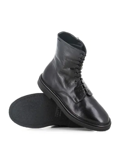 Alexander Hotto Lace-up Boot 68636 In Black