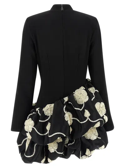 Rotate Birger Christensen Rotate Birgerchristensen 3d Flower Bubble Dress In Multi