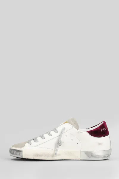 Philippe Model Sneakers In White