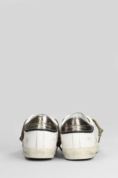 Philippe Model Prsx Low Sneakers In White Leather In White