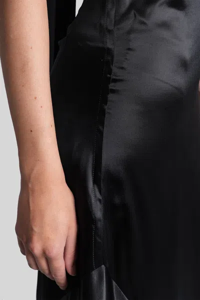 Marni Long Dress In Black Viscose In Black