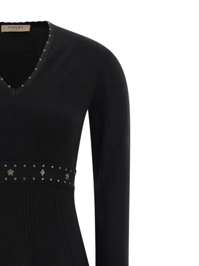 Twinset Dress In Black