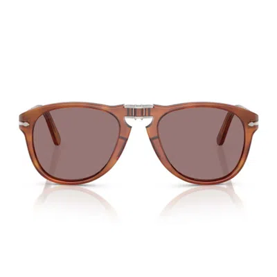 Persol Po0714sm Steve Mcqueen Sunglasses In Brown