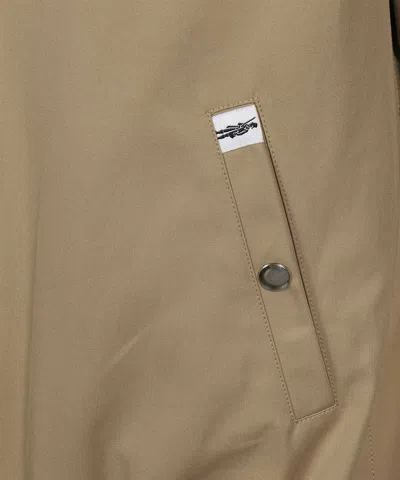 Mackintosh Elasticated-bottom Full-zip Jacket In Brown