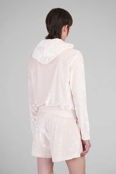 Mc2 Saint Barth Jasmine Sweatshirt In Beige Polyester In Neutral