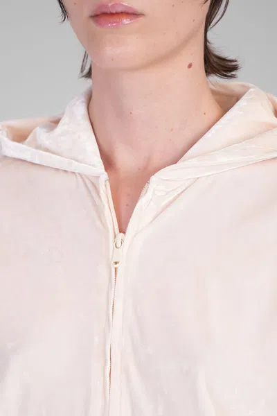 Mc2 Saint Barth Jasmine Sweatshirt In Beige Polyester In Neutral