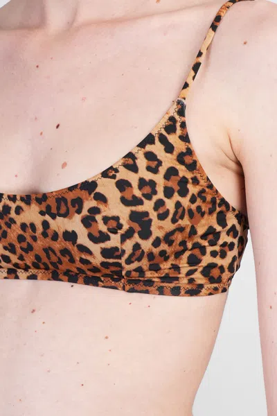 Mc2 Saint Barth Judy Beachwear In Animalier Polyester In Animal Print