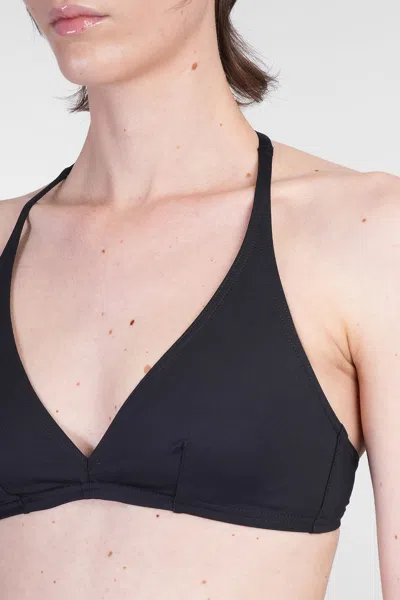 Mc2 Saint Barth Gaia Beachwear In Black Polyamide In Black