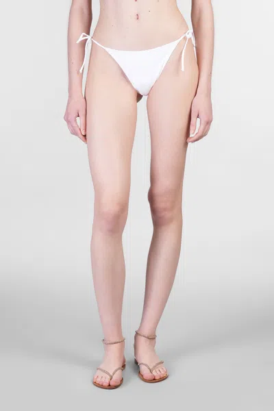 Mc2 Saint Barth Marielle Beachwear In White Polyamide In White