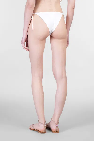 Mc2 Saint Barth Marielle Beachwear In White Polyamide In White