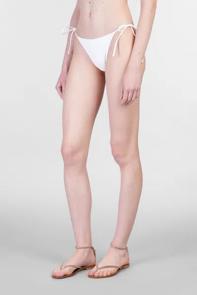 Mc2 Saint Barth Marielle Beachwear In White Polyamide In White