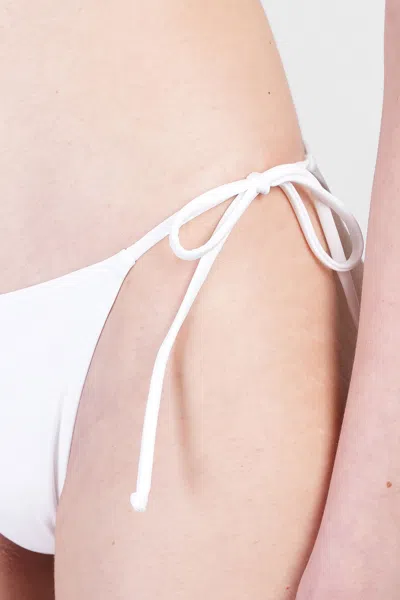 Mc2 Saint Barth Marielle Beachwear In White Polyamide In White