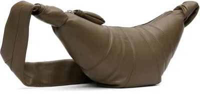 Lemaire Khaki Small Croissant Bag