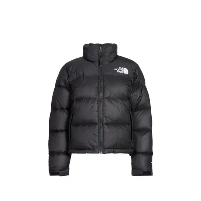 The North Face Ssense Exclusive Black 1996 Retro Shine Nuptse Down Jacket In 38s Tnf Black-shine