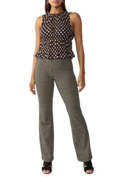 Sanctuary Medallion Print Shirred Top In Multi