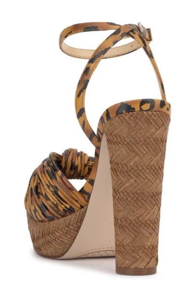 Jessica Simpson Immie Platform Sandal In Brown