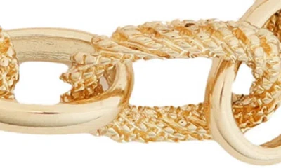 Panacea Mixed Link Toggle Bracelet In Gold