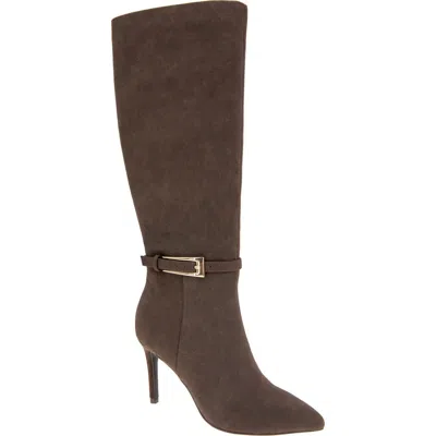 Bcbgeneration Abbin Belt Shaft Tall Boot In Brown