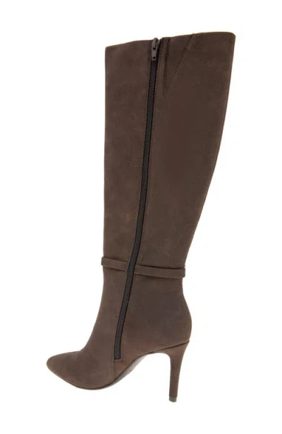 Bcbgeneration Abbin Belt Shaft Tall Boot In Brown