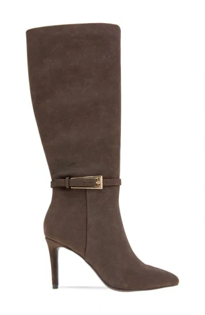 Bcbgeneration Abbin Belt Shaft Tall Boot In Brown