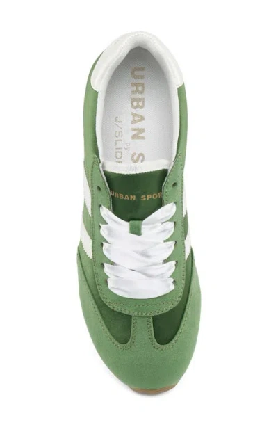 Jslides Pacific Low Top Sneaker In Green