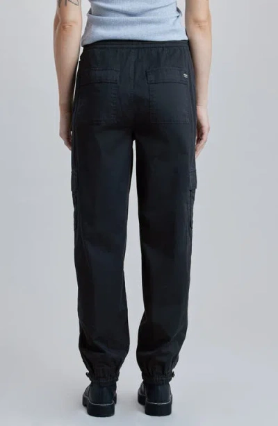 Supplies By Unionbay Kammi Stretch Cotton Twill Cargo Pants In Black