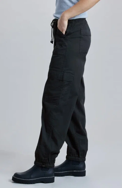 Supplies By Unionbay Kammi Stretch Cotton Twill Cargo Pants In Black