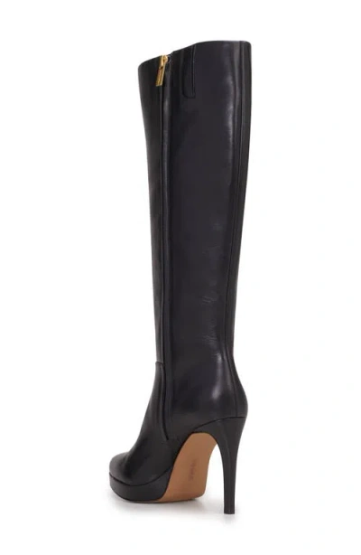 Vince Camuto Valeria Knee High Platform Boot In Black