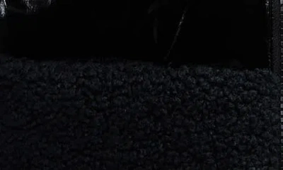 Scotch & Soda Selma Mixed Media Water Repellent Jacket In Black