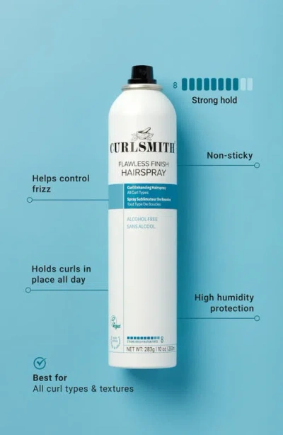Curlsmith Flawless Finish Hairspray Strong Hold 283ml In Transparent