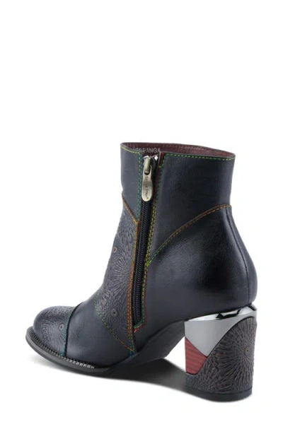 L'artiste By Spring Step Topanga Block Heel Bootie In Black