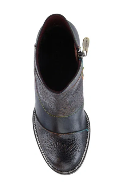 L'artiste By Spring Step Topanga Block Heel Bootie In Black