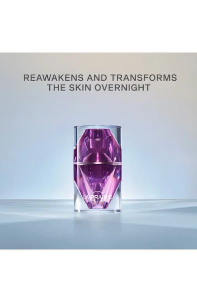 La Prairie Platinum Rare Cellular Night Elixir Rejuvenating Serum In Transparent