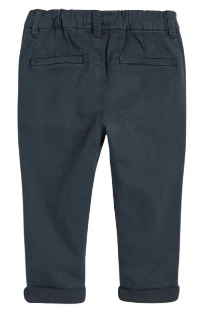 Next Kids' Flat Front Chinos In Black