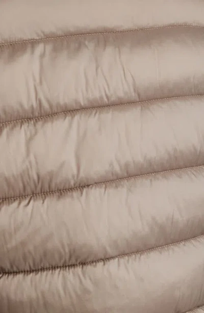 Save The Duck Elsie Water & Wind Repellent Puffer Jacket In Brown