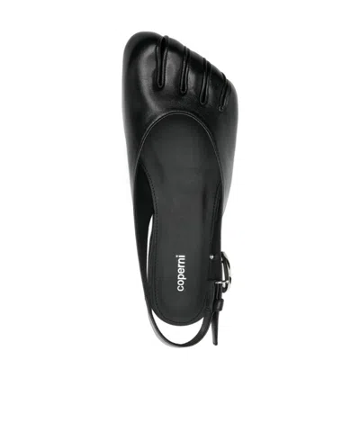 Coperni Five-finger Flat Sandals In Animal Print