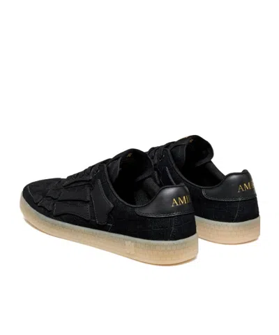 Amiri Crocodile Pattern Low-top Sneakers In Multi