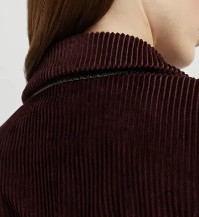 Brunello Cucinelli Oversized Double-breasted Cotton-corduroy Blazer In Black