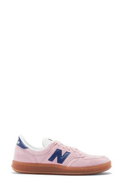 New Balance Gender Inclusive T500 Tennis Sneaker In Pink