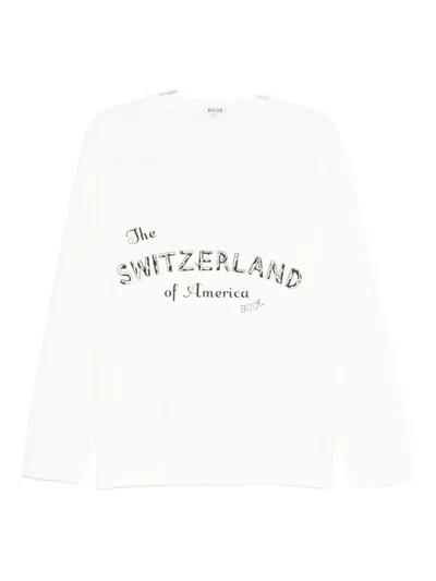 图案印花长袖T恤