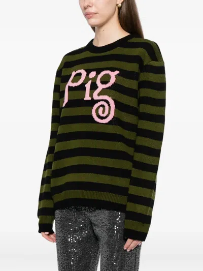 Ashish Graphic-print Sweatshirt In Green