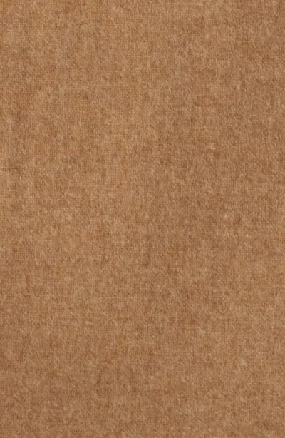 Pendleton Board Wool Flannel Button-up Shirt In Brown