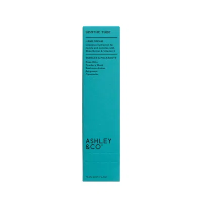 Ashley & Co Soothe Tube Hand Cream Bubbles & Polkadots In White
