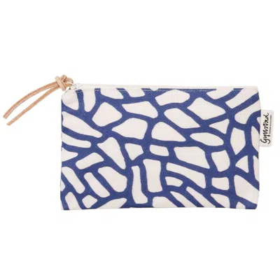 Gyllstad Delta Blue Makeup Purse In Blue